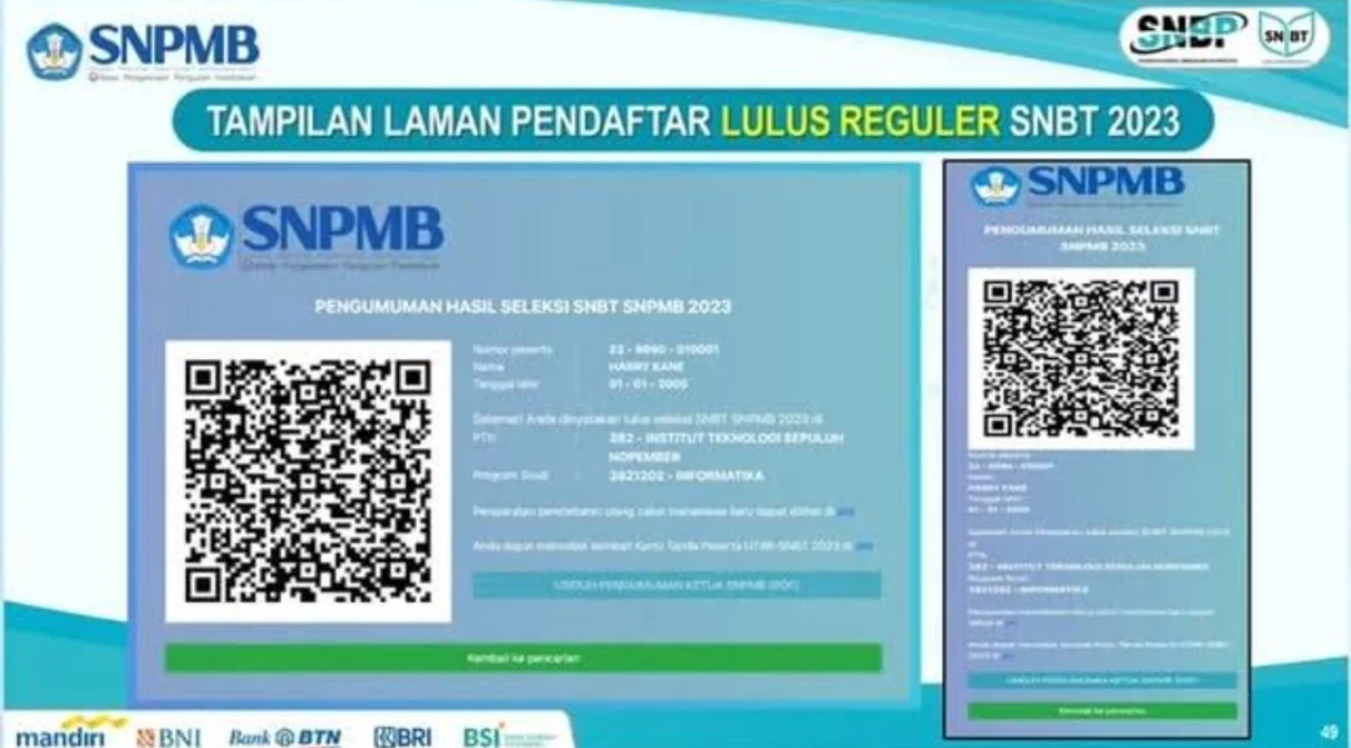 Pengumuman Hasil Utbk Snbt Cara Cek Dan Tautan Akses Hasil Dari