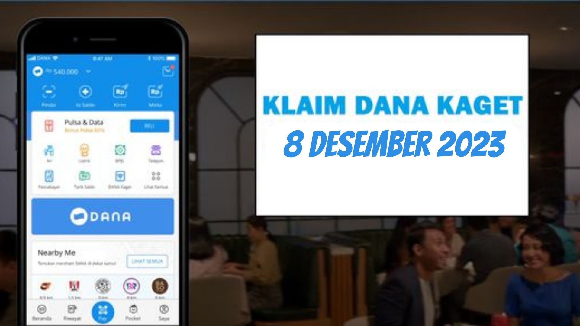 Dapatkan Segera Ini Link Dana Kaget Desember Ambil Saldo Dana