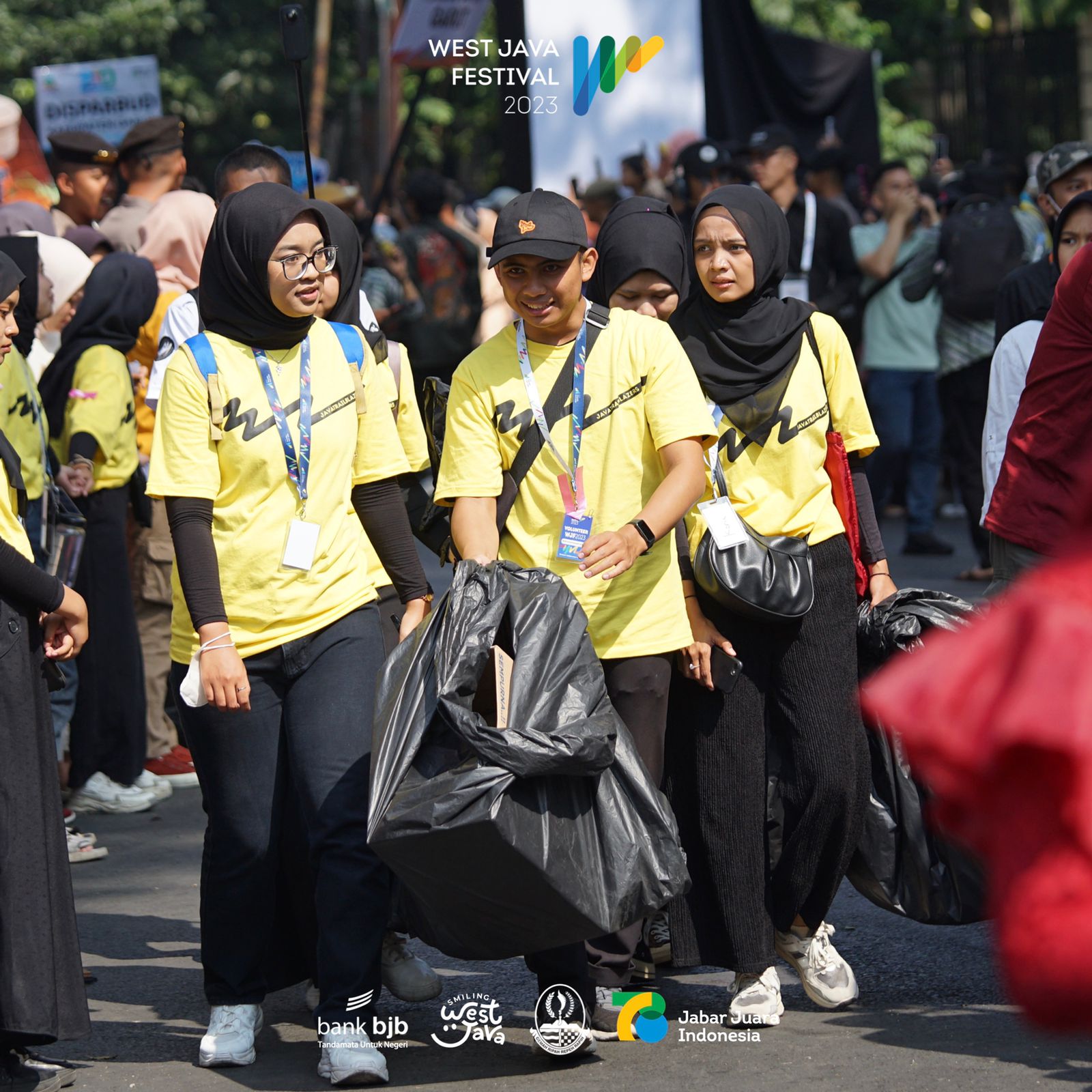 WJF Jadi Percontohan Zero Waste Event Sumedang Ekspres