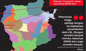 ODHA Banyak Tersebar di Perkotaan