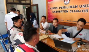 Parpol Peserta Pemilu Serahkan Berkas LADK ke KPU