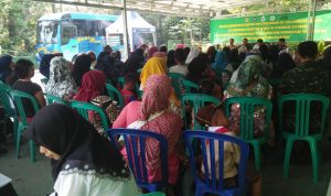 Koramil 05/Cugenang Berikan Pelayanan KB Kesehatan
