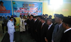 Pemdes Sukamanah Lantik 35 Ketua RT