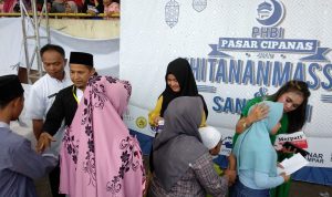 Pasar Rakyat Cipanas Gelar Khitanan Massal dan Santunan Anak Yatim