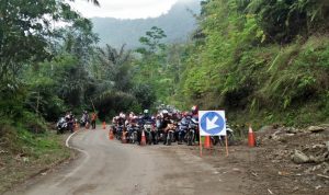 Polisi Berlakukan Sistem Buka Tutup Jalan