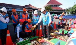 PLN UP3 Cianjur Gelar Pasukan