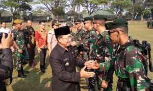 450 Prajurit Raider 300/BJW Diberangkatkan ke Papua Nugini