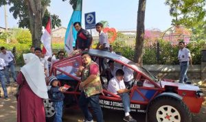 Mobil Buatan SMK PGRI 3 Jadi Perhatian