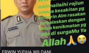 Innalillahi, Polisi yang Terbakar saat Amankan Demo Mahasiswa di Cianjur Meninggal Dunia