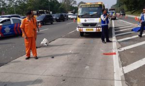 APV Terguling, Tiga Tewas di Tol Jagorawi