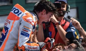 Duel Klasik Marquez di GP San Marino, Start Kelima Finish Pertama Duel Klasik Marquez di GP San Marino, Start Kelima Finish Pertama
