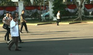 Prabowo Temui Jokowi di Istana Kepresidenan