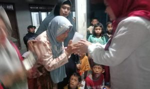 Safari Politik di Cisel, Hendang Purnamasari Santuni Ratusan Anak Yatim dan Jompo