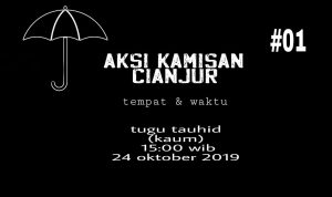 Izin Belum Keluar, Aksi Kamisan Cianjur Bakal Diundur Izin Belum Keluar, Aksi Kamisan Cianjur Bakal Diundur