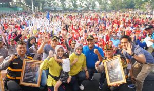 Ribuan Milenial Ramaikan Festival Sumpah Pemuda Polres Cianjur