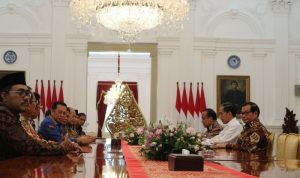 10 Pimpinan MPR Temui Jokowi di Istana