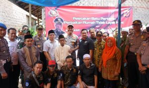 Miftah Tersenyum Lega, Rutilahu Miliknya Dibangun Ngerayap Community dan Polres Cianjur