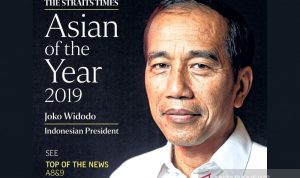 Jokowi Dinobatkan sebagai Tokoh Asia 2019