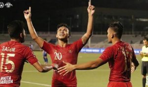 Menang Telak, Garuda U-23 Lolos ke Semifinal