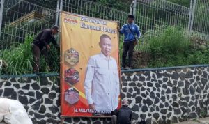 Baliho Ketua Golkar Cianjur Mulai Bertebaran