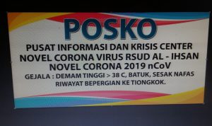 RSUD Al Ihsan Buka Posko Coronavirus