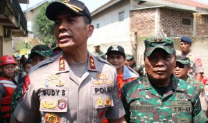 TNI dan Polri Pantau Lokasi Banjir