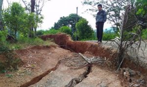 Pergerakan Tanah Landa Sukaresmi dan Kadupandak Cianjur