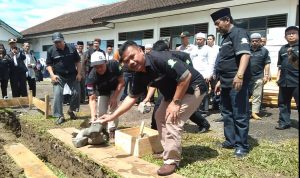 Bripners Bangun Musala SMPN 1 Pagelaran Cianjur