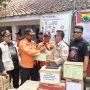 Karang Taruna Berikan Bantuan Sembako Bagi Korban Bencana Cibeber Cianjur