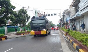 Usai Cianjur Kota, Besok Giliran Kawasan Cipanas Disemprot Disinfektan