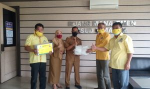 Golkar Peduli Lawan Covid-19 Sambangi Cipanas Cianjur