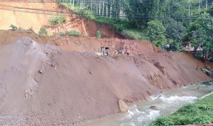 Pasca Longsor di Sukanagara, Jalur Utama Cianjur Selatan Masih Belum Normal