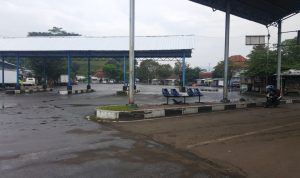 Imbas Korona, Mudik Dilarang, Begini Suasana Terminal Pasir Hayam Cianjur