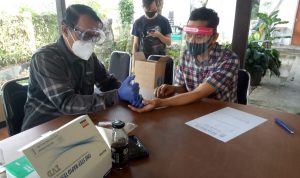 Hari Ini, Ratusan Anggota Bawaslu dan Panwascam Cianjur di Rapid Test