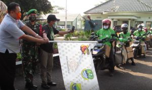 Kodim 0608/Cianjur Distribusikan Ribuan Paket Sembako