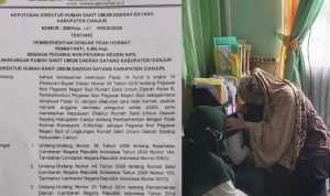 Itda Cianjur Tegaskan Perawat RSUD Sayang yang Dipecat Tak Tercatat Sebagai Anggota Parpol