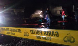 Pasar di Kawasan Kebun Raya Cibodas Terbakar