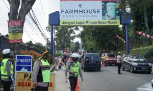 Peningkatan Volume Kendaraan Di Lembang Hingga 50 Persen