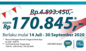 Produktif Saat Pandemi, Program Diskon Tambah Daya Listrik “SUPER WOW” Tembus 367 Ribu Pendaftar