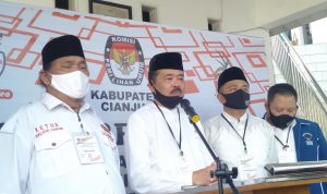 Daftar Terakhir ke KPU, OTW Fokus Tingkatkan IPM Cianjur