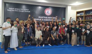 Pengcab Muaythai Cianjur Targetkan Lolos ke PON di Porprov Jabar