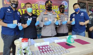 Satnarkoba Polres Cianjur Bekuk Tiga Pengedar Narkoba