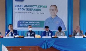 Reses di Tanggeung Cianjur, Eddy Soeparno akan Dorong Pengaktifan Gardu Induk PLN