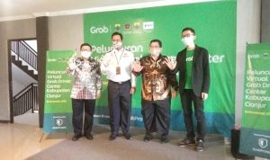 Pandemi Covid-19, Grab Luncurkan Layanan Virtual Grab Driver Centre di Cianjur