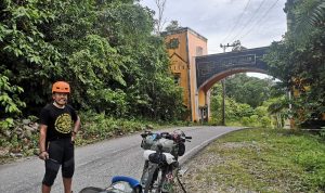 Hari ke 36 Gowes Cianjur-Aceh, Dicky-Niko Sudah Masuk Aceh Singkil