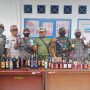 Satpol PP Cianjur Amankan Ribuan Butir Pil Obat Daftar G dan Puluhan Botol Miras