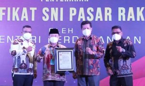 Pasar Cipanas Cianjur Raih Sertifikat SNI