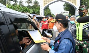 Penyekatan di Perbatasan, Masuk Cianjur Harus Bawa Hasil Swab dan Rapid Test Antigen