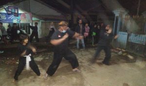 Lestarikan Budaya, Setiap Rabu dan Sabtu Malam di Pasawahan Takokak Cianjur Rutin Latihan Pencak Silat