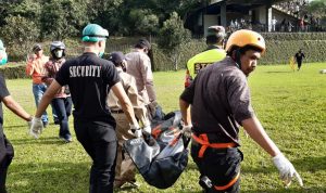 Warga Cipanas Temukan Mayat Laki-laki di Batu Sungai Cikundul